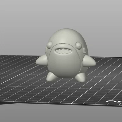 Mô hình in 3D Baby Shark phong cách Kawaii cực đáng yêu