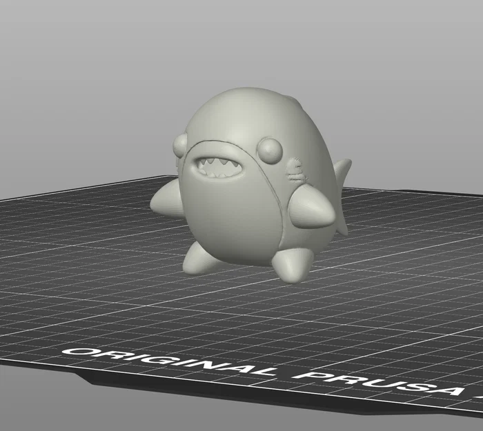 Mô hình in 3D Baby Shark phong cách Kawaii cực đáng yêu - Image 3