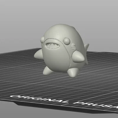 Mô hình in 3D Baby Shark phong cách Kawaii cực đáng yêu