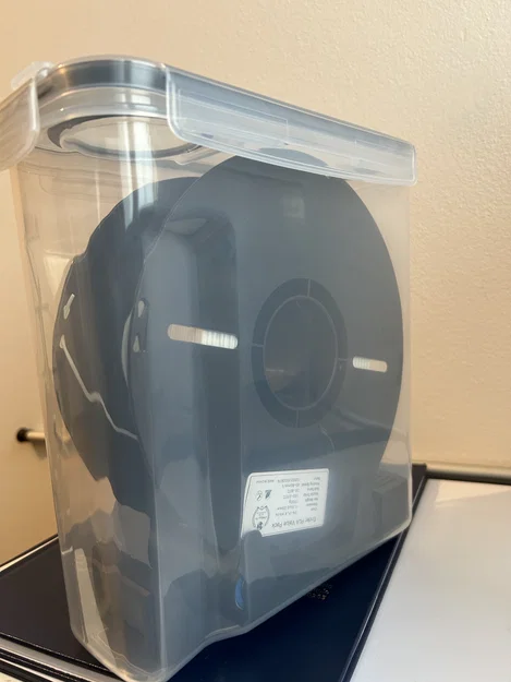 Hộp bảo quản nhựa in 3D Filament Dry Box tích hợp đo độ ẩm - Image 2