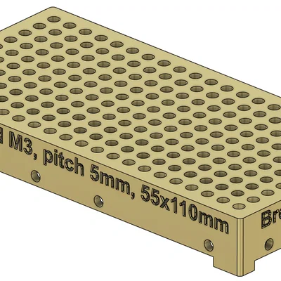 Open Breadboard M3 (nhiều kích thước, chuẩn quang học)