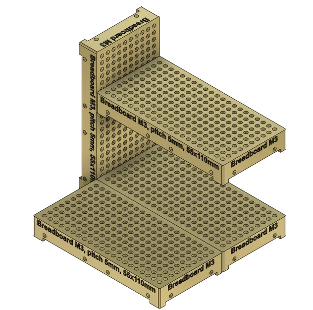 Open Breadboard M3 (nhiều kích thước, chuẩn quang học) - Image 5