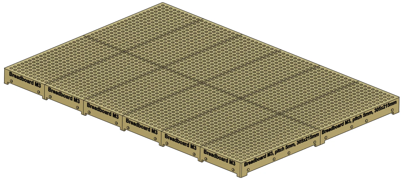 Open Breadboard M3 (nhiều kích thước, chuẩn quang học) - Image 7