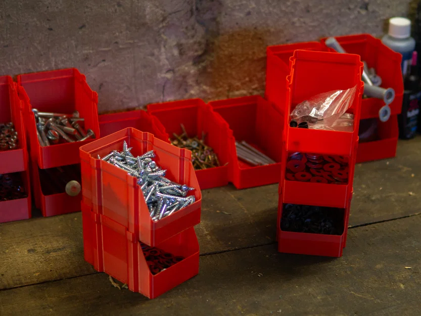 Khay Chứa Ốc Vít Chồng Tầng Tiết Kiệm Nhựa - Image 1