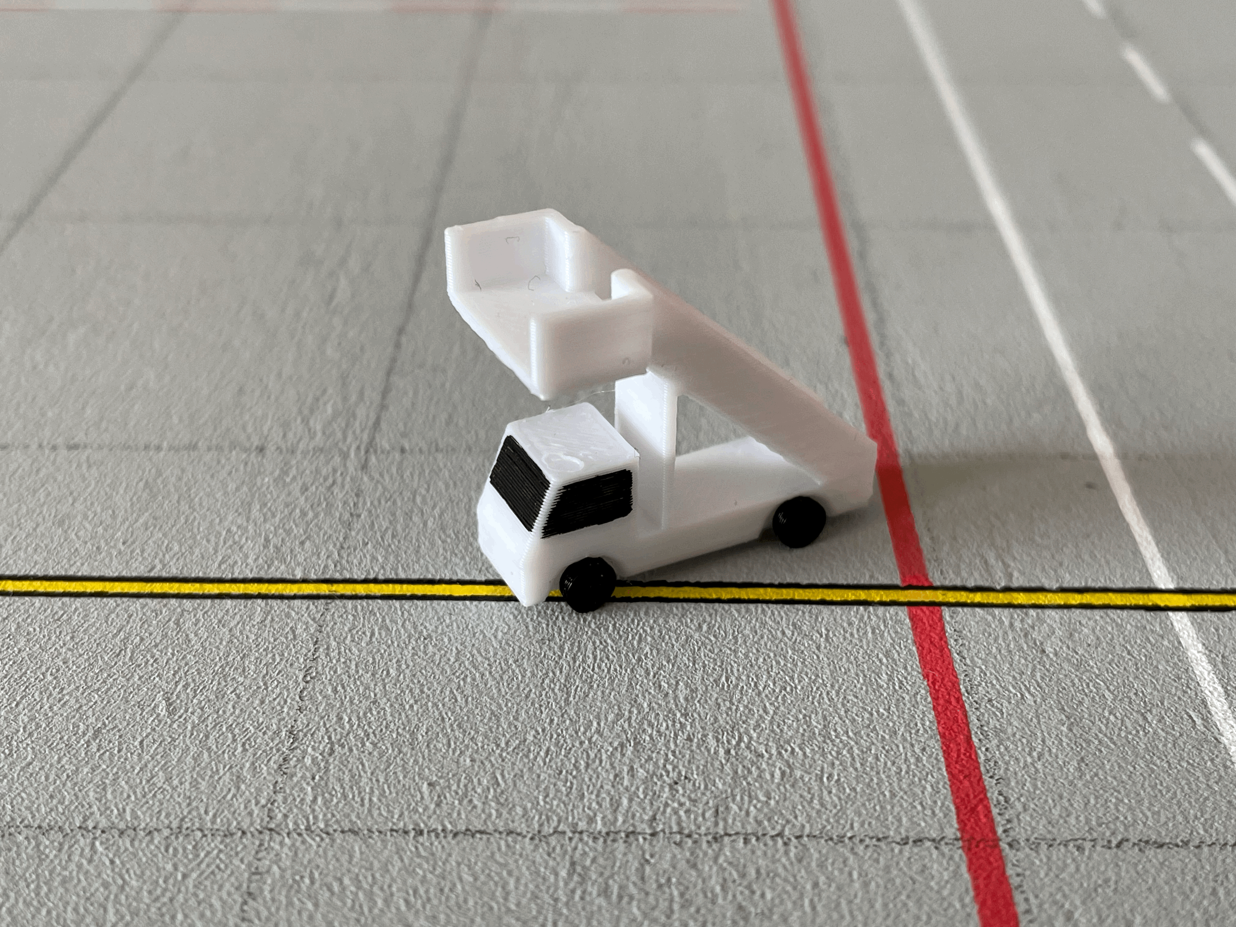 Cầu thang sân bay tỉ lệ 1:200 cho mô hình sân bay - Thumbnail 1