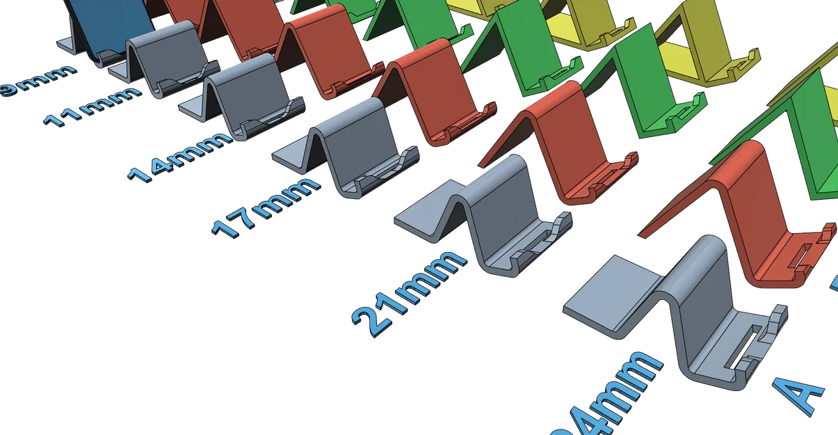 Giá đỡ điện thoại 3D đơn giản, dễ in, nhiều tùy chọn kích thước - Image 5