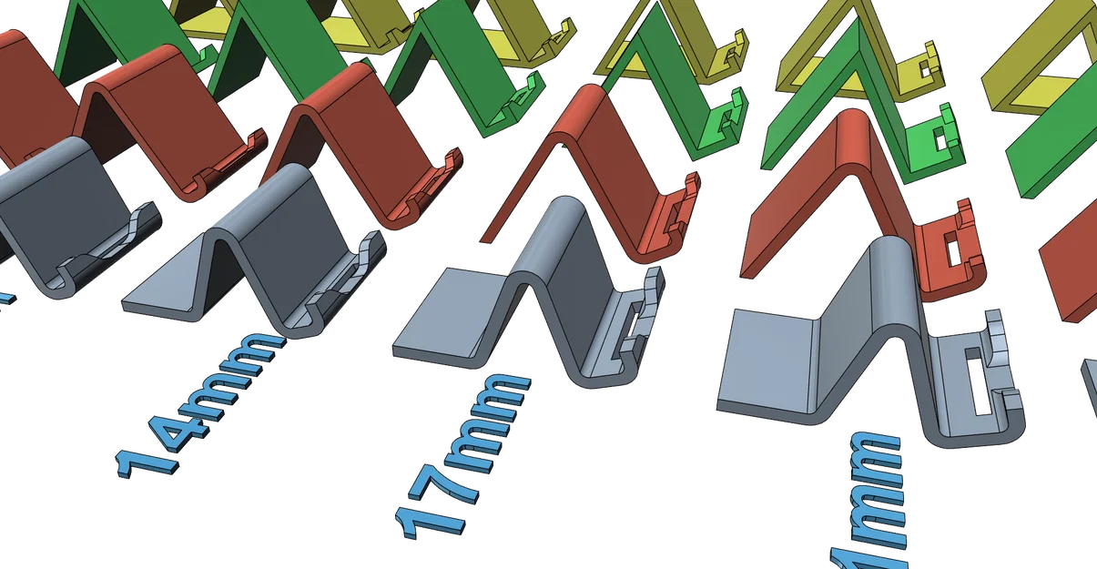 Giá đỡ điện thoại 3D đơn giản, dễ in, nhiều tùy chọn kích thước - Image 8