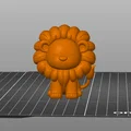 Mô hình chú sư tử con Kawaii đáng yêu cho máy in 3D - Thumbnail 3