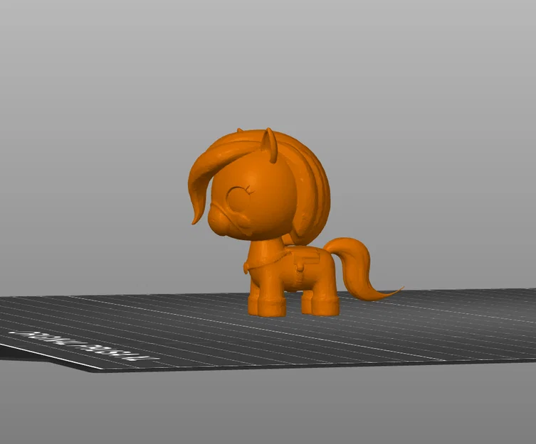 Mô hình chú ngựa con dễ thương (Baby Horse Pony) phong cách Kawaii - Image 3