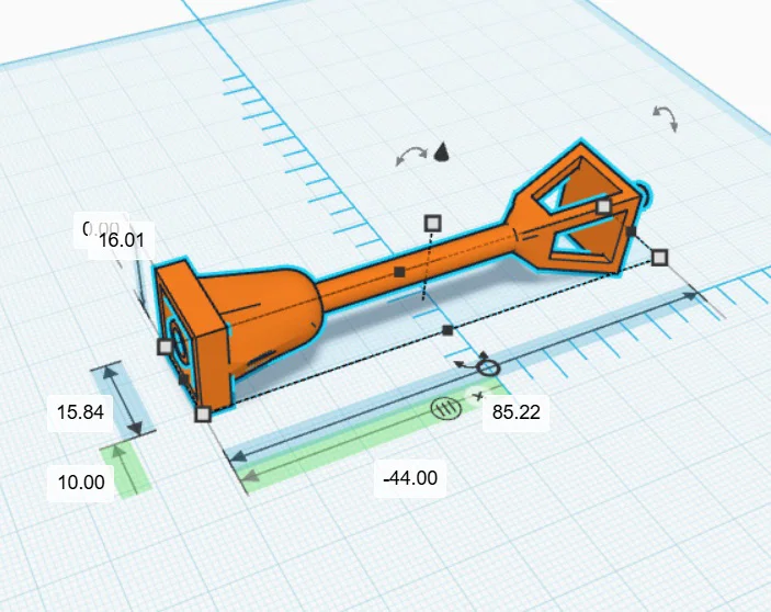 Mô hình cột đèn đường (LEGO Street Lamp) in 3D độc đáo - Image 2
