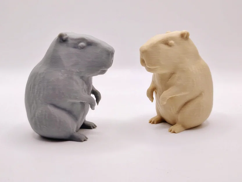 Mô hình Capybara mini đáng yêu - File in 3D cho người mới bắt đầu - Image 3