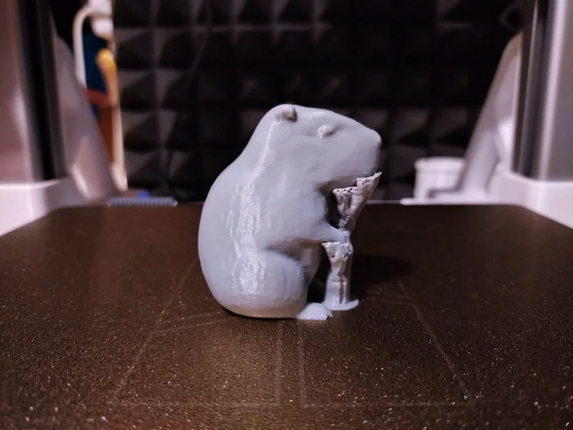 Mô hình Capybara mini đáng yêu - File in 3D cho người mới bắt đầu - Image 4