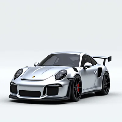 Mô hình 3D xe thể thao Porsche 911 chất lượng cao