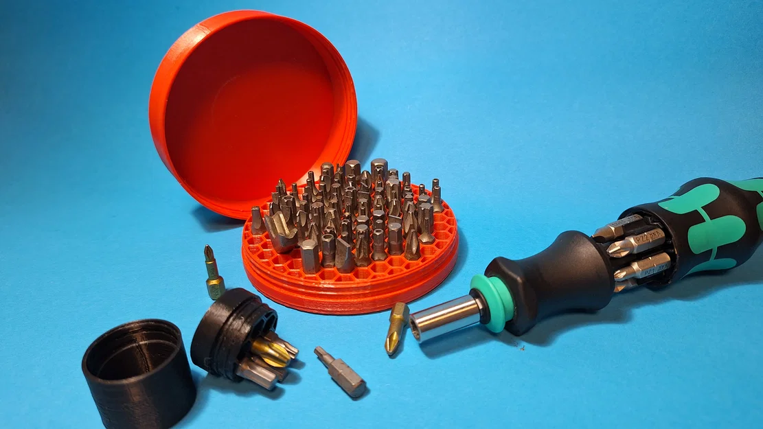 Hộp đựng mũi vít 6mm Hex - Gọn gàng, chuyên nghiệp cho thợ kỹ thuật - Image 1