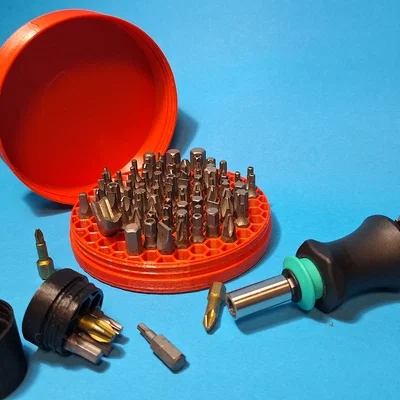 Hộp đựng mũi vít 6mm Hex - Gọn gàng, chuyên nghiệp cho thợ kỹ thuật