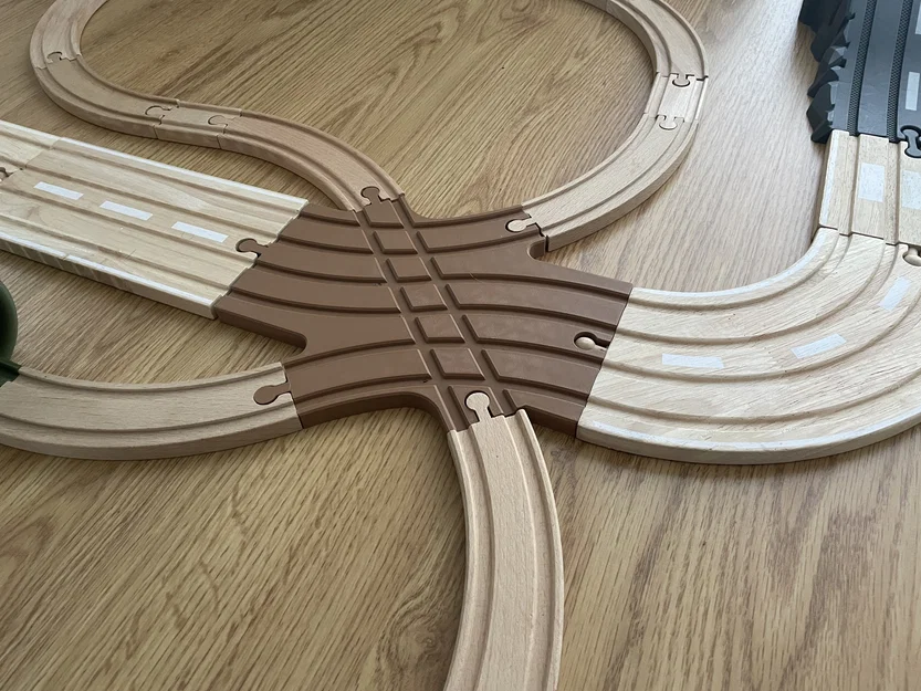 Giao lộ đường ray đôi BRIO (Double Track Crossing) - Image 2