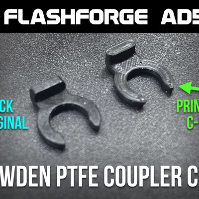 [Lựa chọn 1/3] C-Clip Kẹp Ống Bowden PTFE cho Cảm biến hết nhựa Flashforge Adventurer (AD5M)