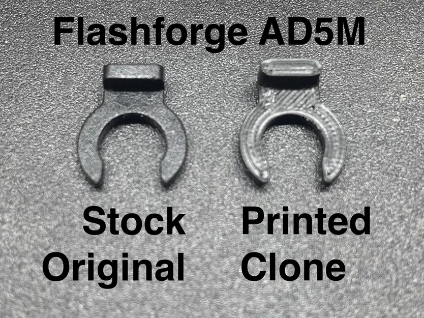 [Lựa chọn 1/3] C-Clip Kẹp Ống Bowden PTFE cho Cảm biến hết nhựa Flashforge Adventurer (AD5M) - Image 3