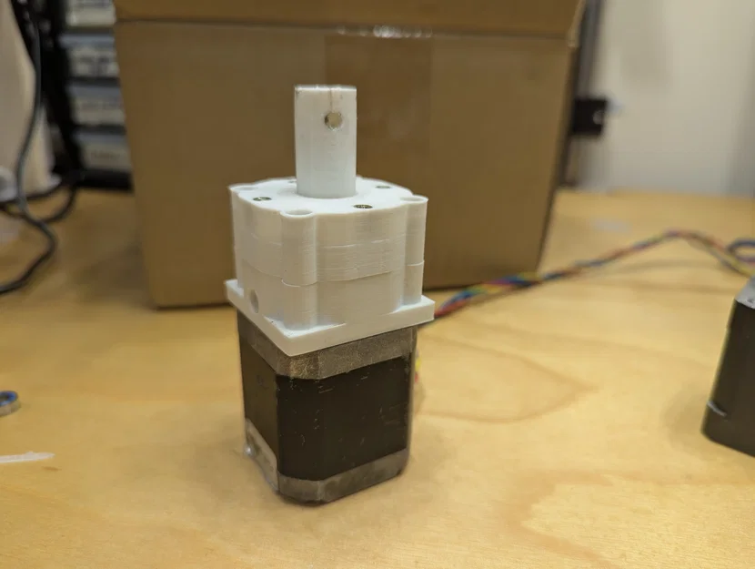 Hộp số Strain Wave (20:1) cho động cơ NEMA 17 - Image 1