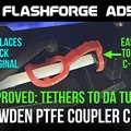 [Lựa chọn 3/3] Flashforge Adventurer (AD5M) C-Clip cho ống PTFE - Có dây giữ chống rơi - Thumbnail 1