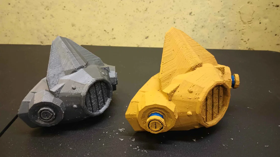 Mô hình mặt nạ cảnh vệ Arcane (Enforcer Mask) cho cosplay - Image 1