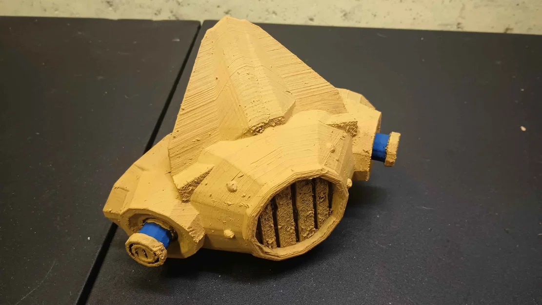 Mô hình mặt nạ cảnh vệ Arcane (Enforcer Mask) cho cosplay - Image 2