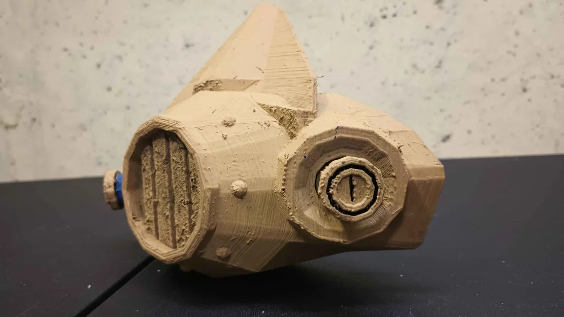 Mô hình mặt nạ cảnh vệ Arcane (Enforcer Mask) cho cosplay - Image 3