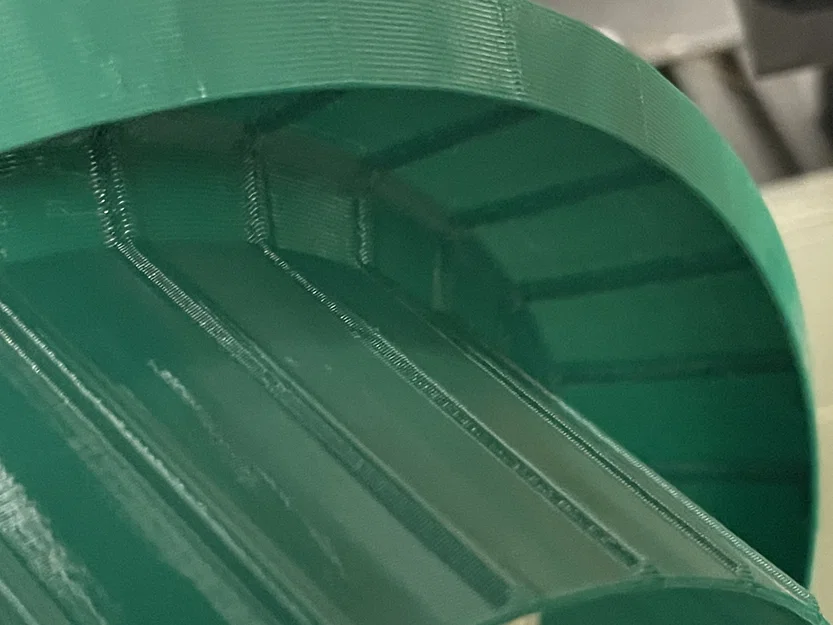 Hàng rào chắn sên với cạnh cong kép - Image 3