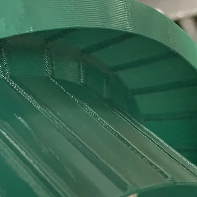 Hàng rào chắn sên với cạnh cong kép