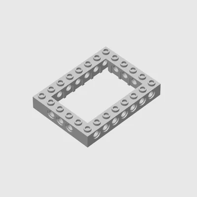 Khung Lego Technic 32532 - Mẫu In 3D Tương Thích Chính Xác