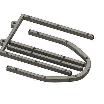 Spacer 10mm cho Ninebot G30 với độ dày thành 7mm