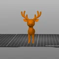 Mô hình chú nai nhỏ đáng yêu (Baby Deer) file in 3D chất lượng cao - Thumbnail 3