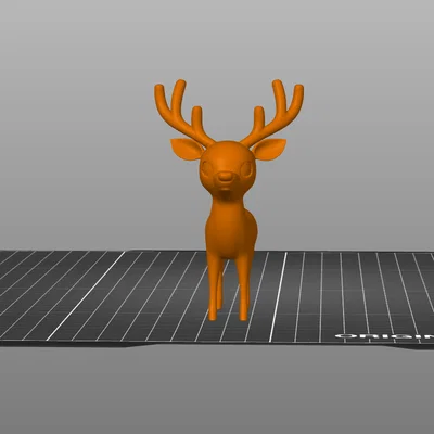 Mô hình chú nai nhỏ đáng yêu (Baby Deer) file in 3D chất lượng cao
