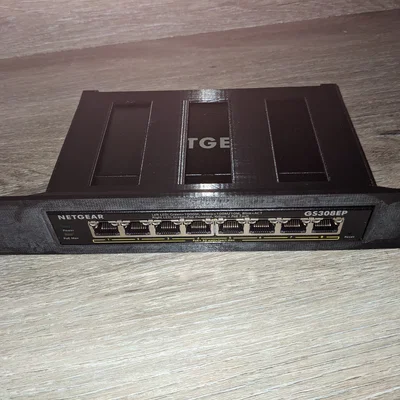 Khung gắn Rackmount 10 inch cho switch Netgear GS308EP và GS308EPP