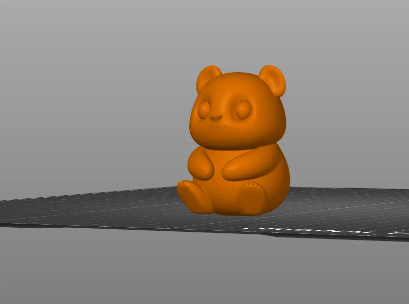 Mô hình chú gấu Panda nhỏ đáng yêu (Baby Panda Kawaii) để in 3D - Image 3