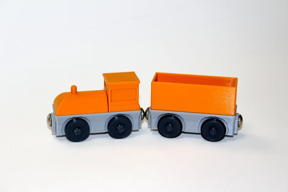 Bộ sưu tập toa tàu chở hàng và toa khách cho tàu gỗ IKEA Lillabo / Brio - Image 8