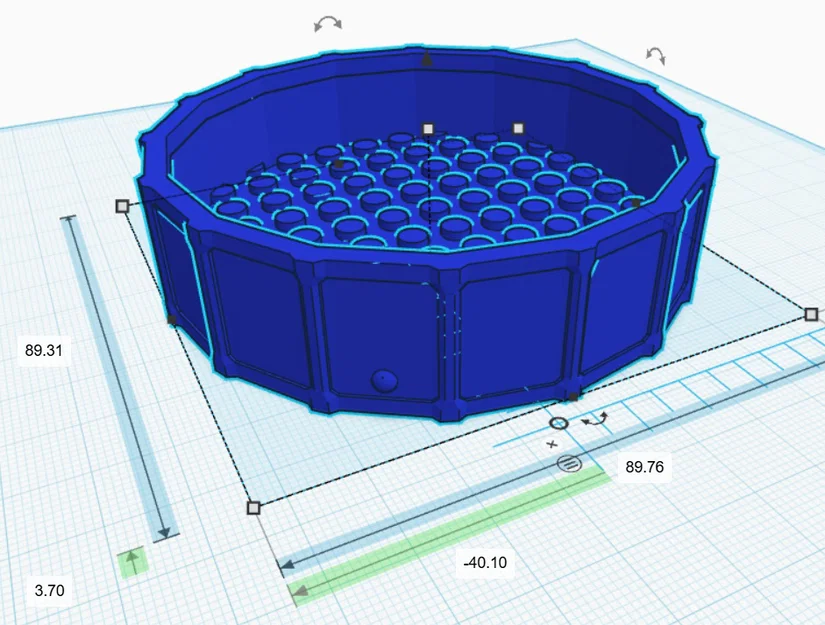 Mô hình LEGO Garden Pool - Phụ kiện hồ bơi 3D cho nhân vật LEGO - Image 2
