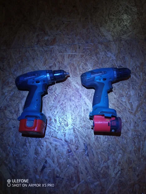 Bộ chuyển đổi pin Makita 12V sang pin Parkside X12V Team - Image 1