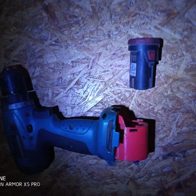 Bộ chuyển đổi pin Makita 12V sang pin Parkside X12V Team