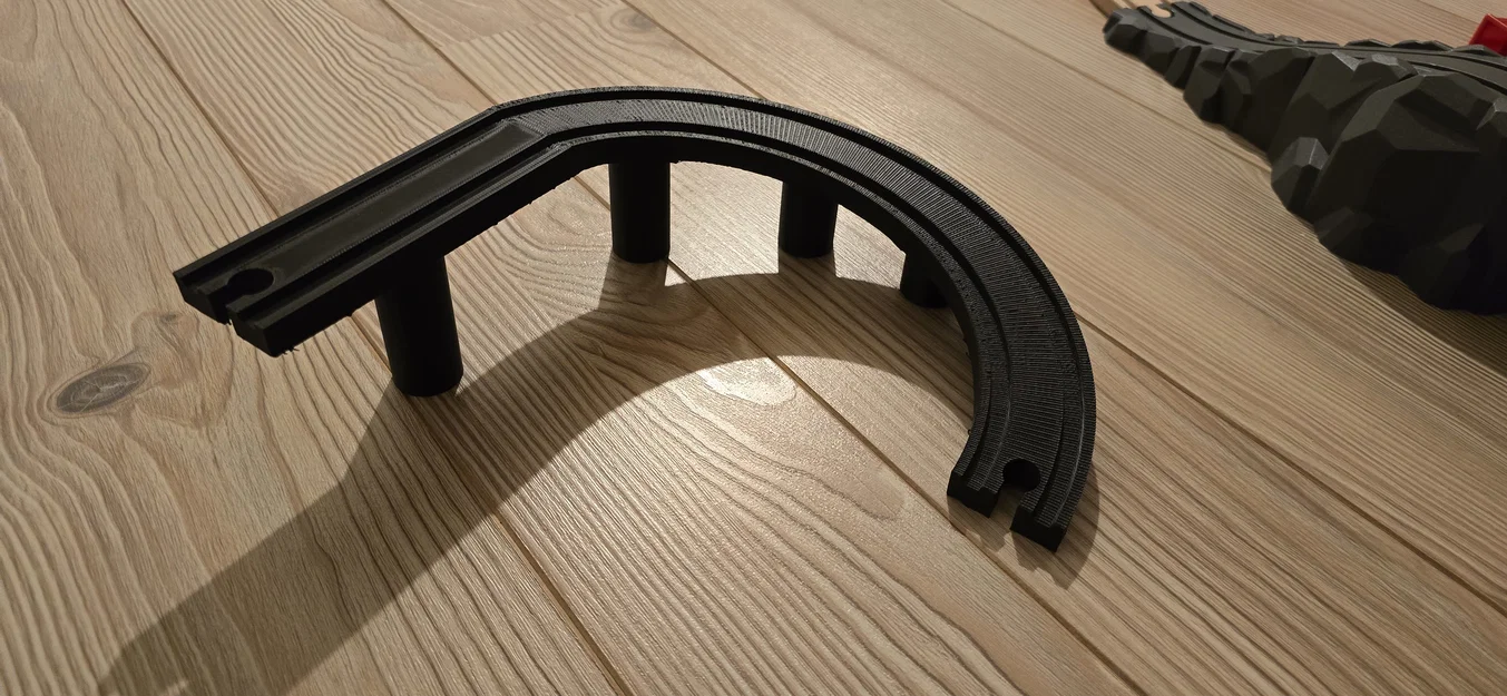 Spiral Train Track: Đoạn đường ray tàu hỏa xoắn ốc cho bé - Image 1