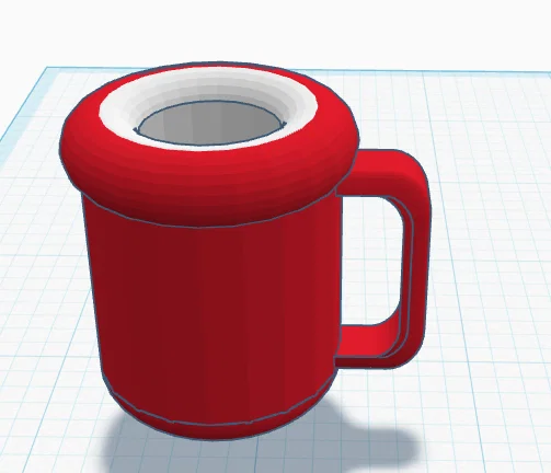 Mô hình ly ca cao nóng Yeeps Hot Cocoa cực dễ thương cho 3D Printing - Image 3