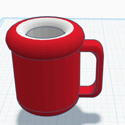 Mô hình ly ca cao nóng Yeeps Hot Cocoa cực dễ thương cho 3D Printing