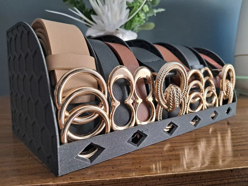 Luxe Belt Organizer - Khay đựng thắt lưng sang trọng - Image 1