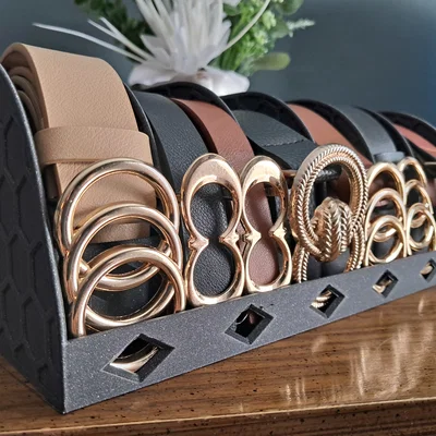 Luxe Belt Organizer - Khay đựng thắt lưng sang trọng