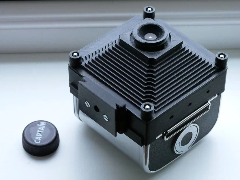 Ngàm gắn Magazine phim Hasselblad - Pinhole, giá đỡ màn mờ, ống kính Holga và ngàm Pentax 67 - Image 1