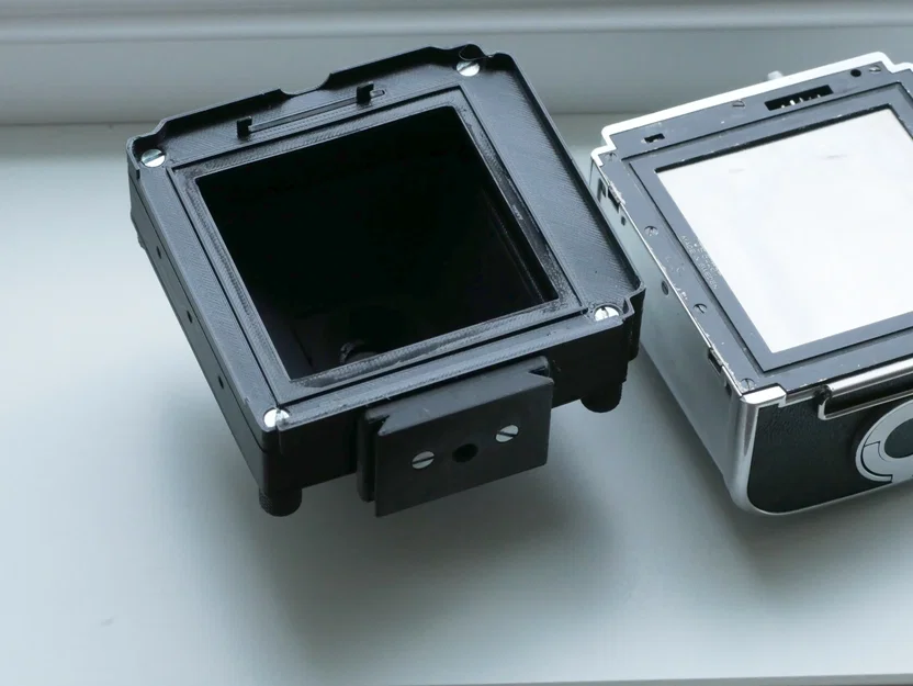 Ngàm gắn Magazine phim Hasselblad - Pinhole, giá đỡ màn mờ, ống kính Holga và ngàm Pentax 67 - Image 3