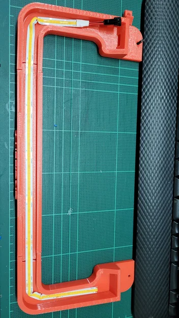 Thanh LED cho Ender 3 V3 KE tích hợp giá dẫn ống PTFE - Image 3