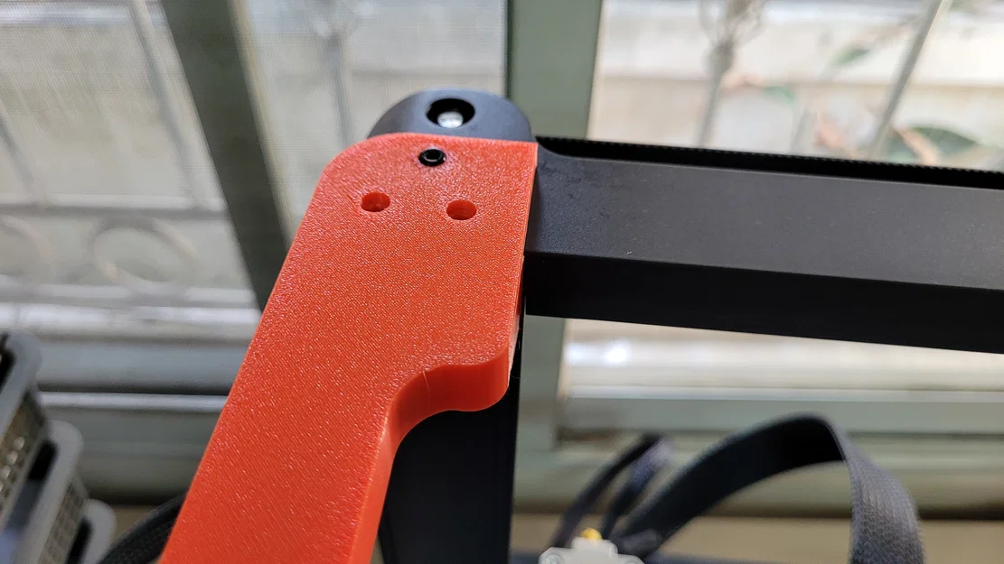 Thanh LED cho Ender 3 V3 KE tích hợp giá dẫn ống PTFE - Image 4