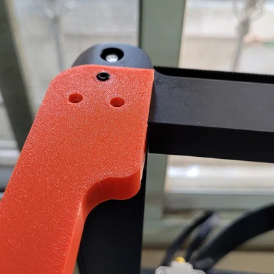 Thanh LED cho Ender 3 V3 KE tích hợp giá dẫn ống PTFE