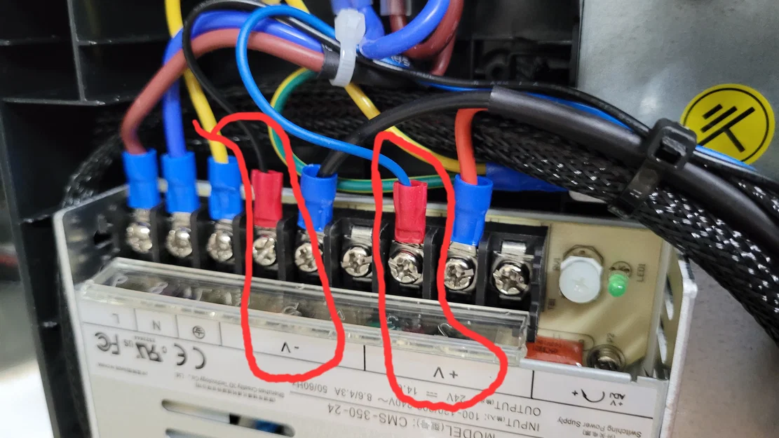 Thanh LED cho Ender 3 V3 KE tích hợp giá dẫn ống PTFE - Image 6